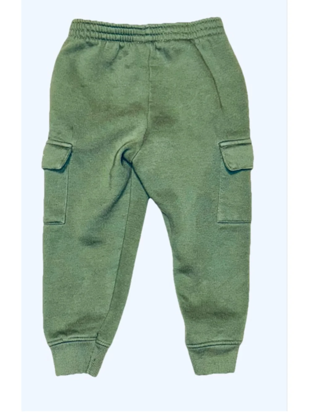 Boys Champion Green Sweatshirt & Cargo Jogger Set 3T